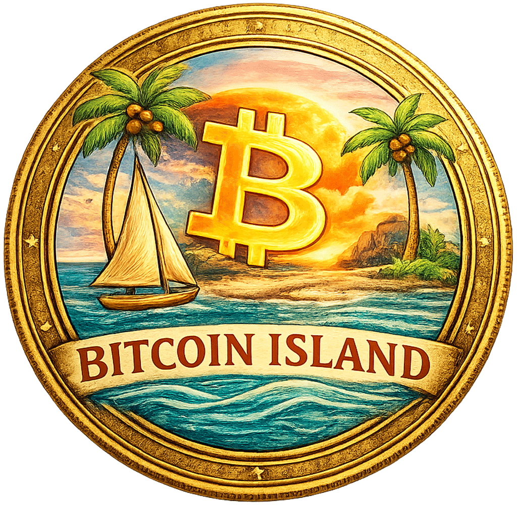 Bitcoin Island logo
